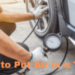 how to put air in a tire