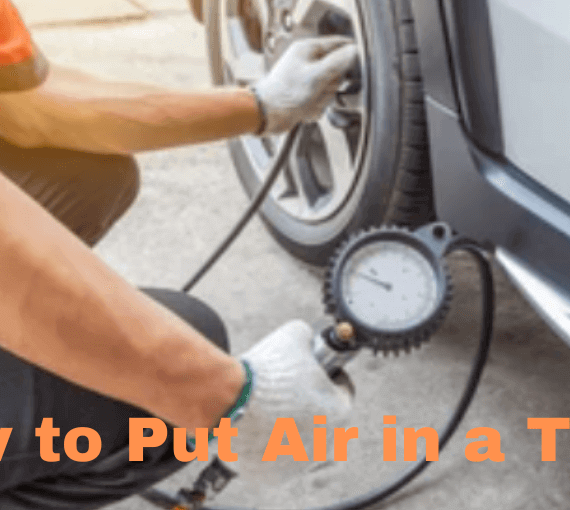 how to put air in a tire