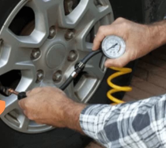 how to put air in your tire