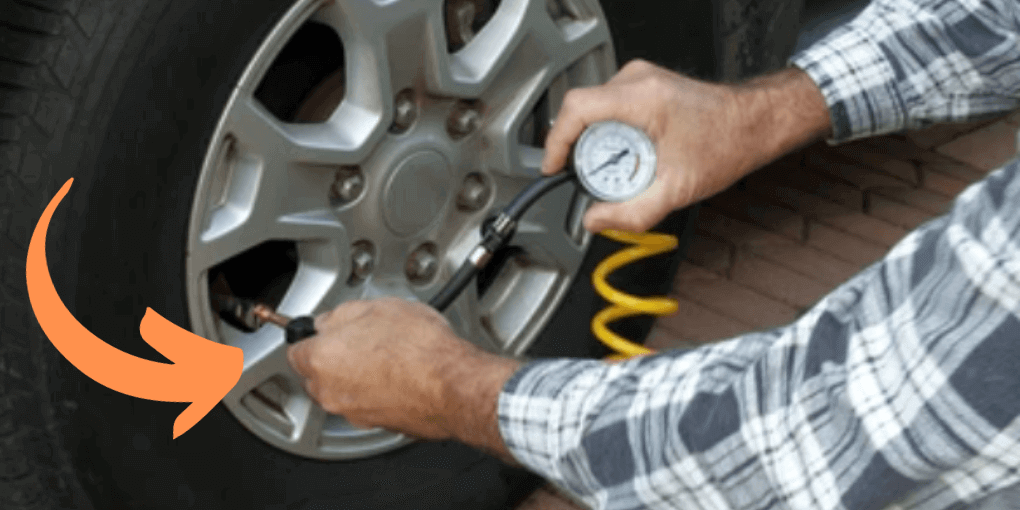 how to put air in your tire