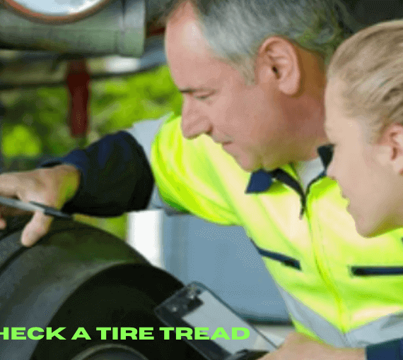 how to check tire tread