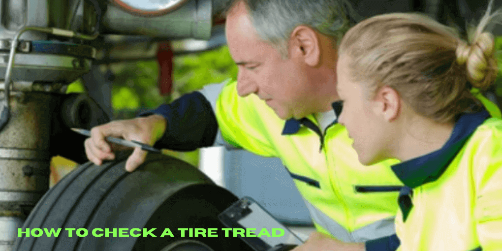 how to check tire tread