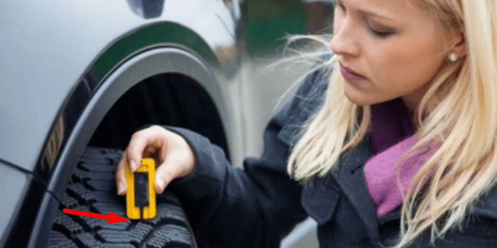 how to check tire tread