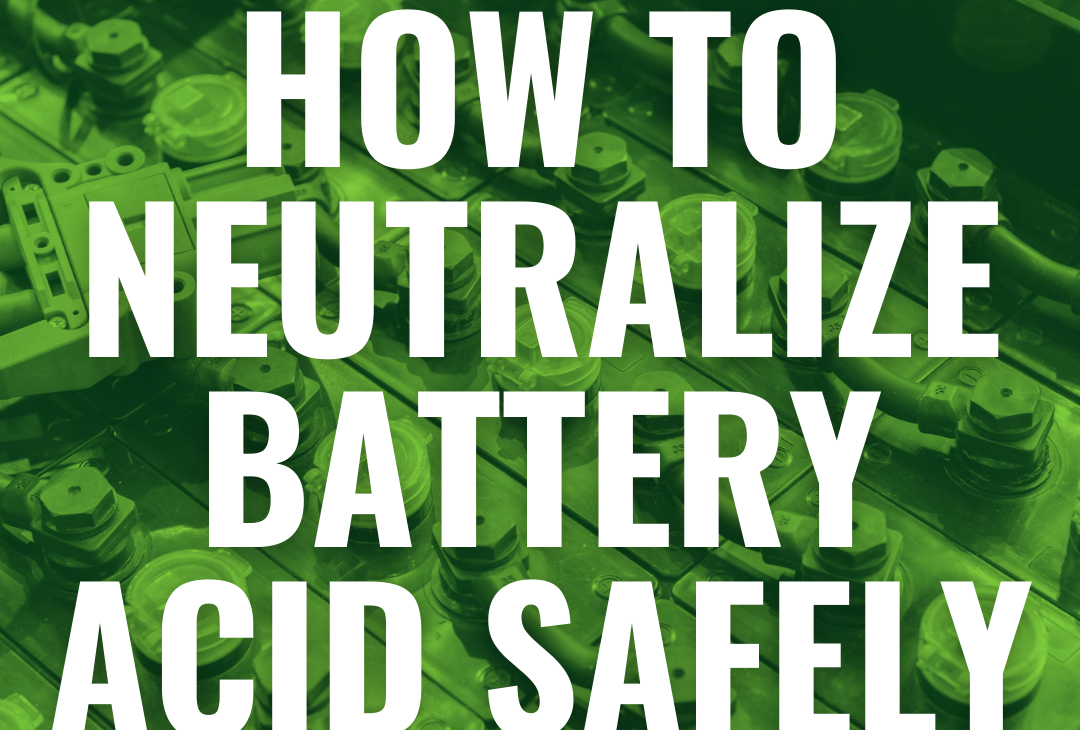 How to Neutralize Battery Acid